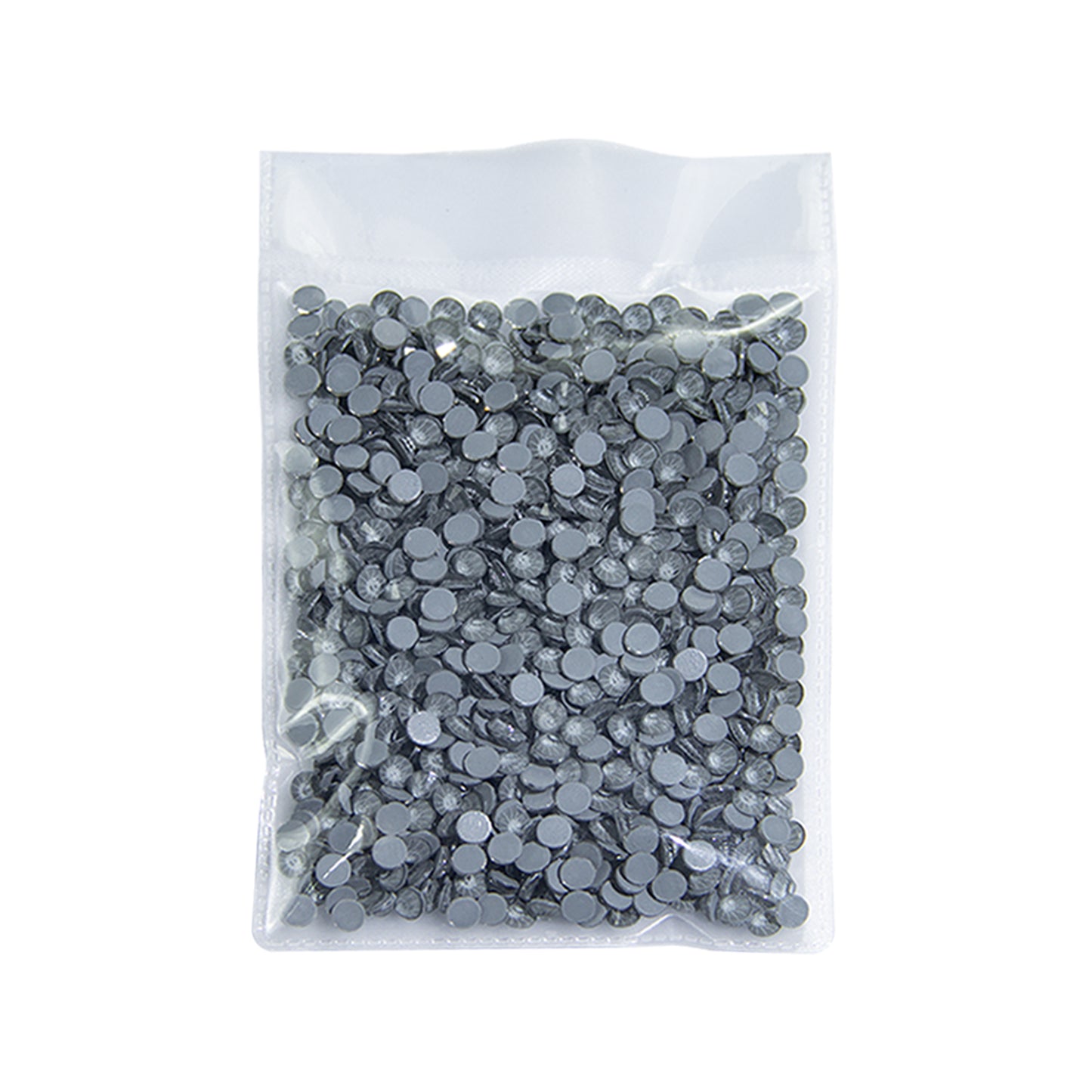 #153 Fluorescent MK Grey Glass Flat Back Rhinestones 1440pcs