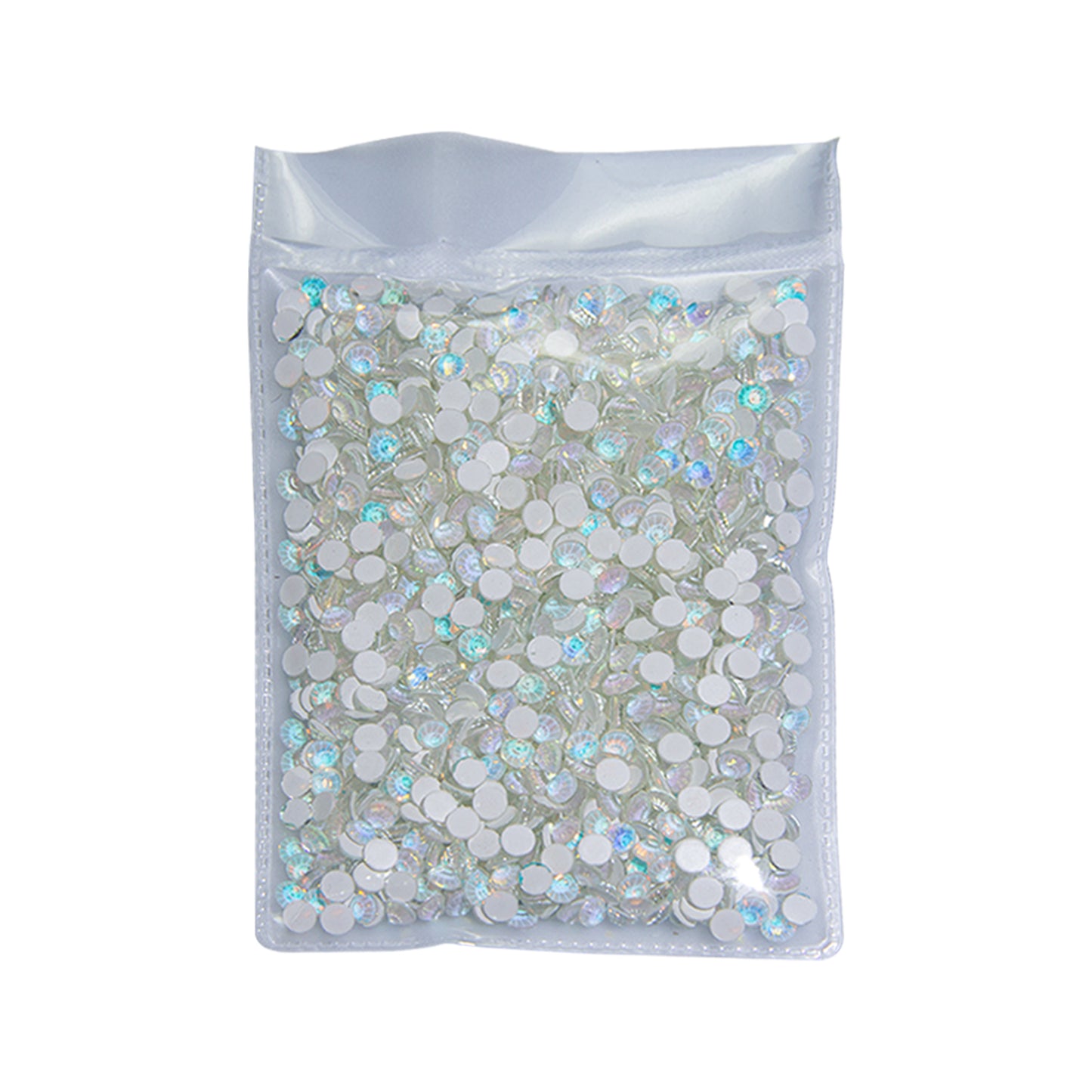 #169 MK Opal White Glass Flat Back Rhinestones 1440pcs