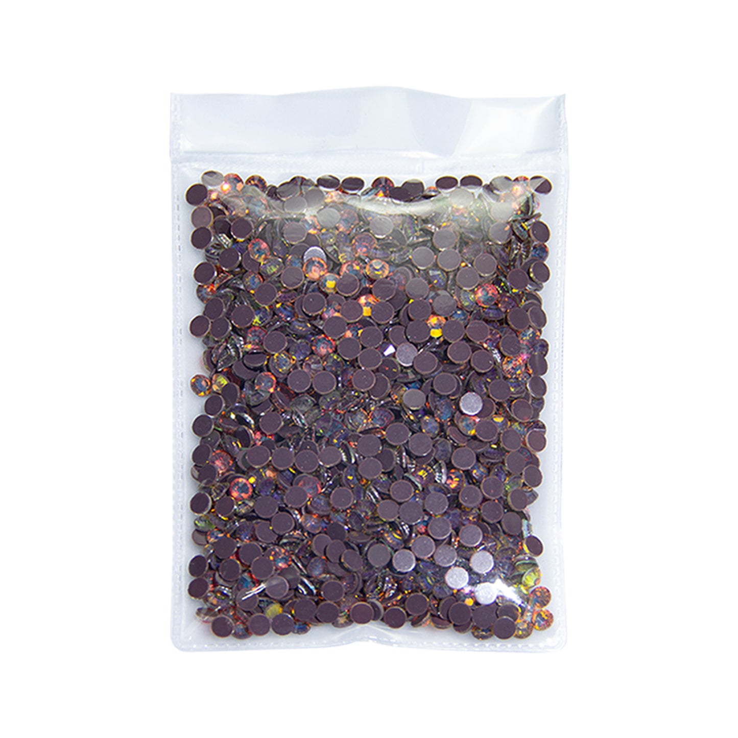 1440pcs MK Opal Dark Brown Glass Flat Back Rhinestones