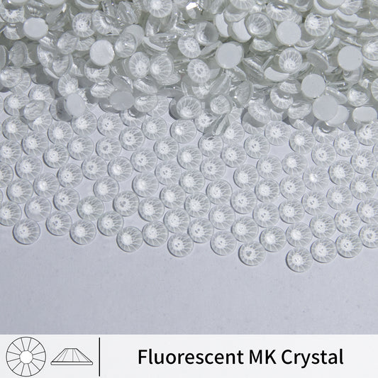 #115 Fluorescent MK Crystal Glass Flat Back Rhinestones 1440pcs
