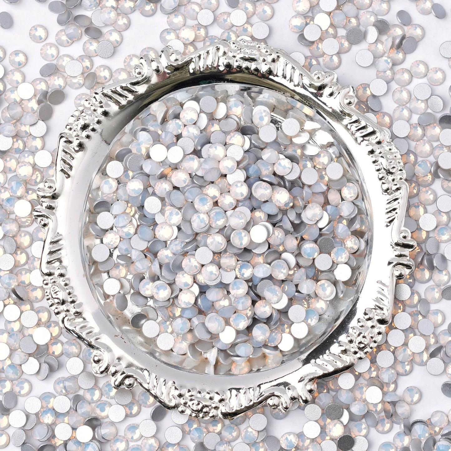 #35 White Opal Back Rhinestones 1440pcs