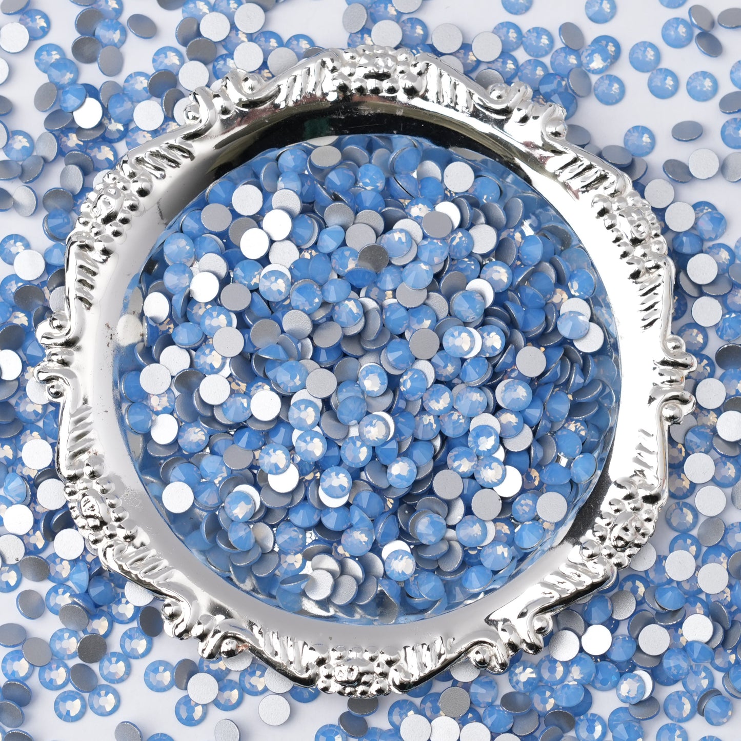 #36 Blue Opal Back Rhinestones 1440pcs