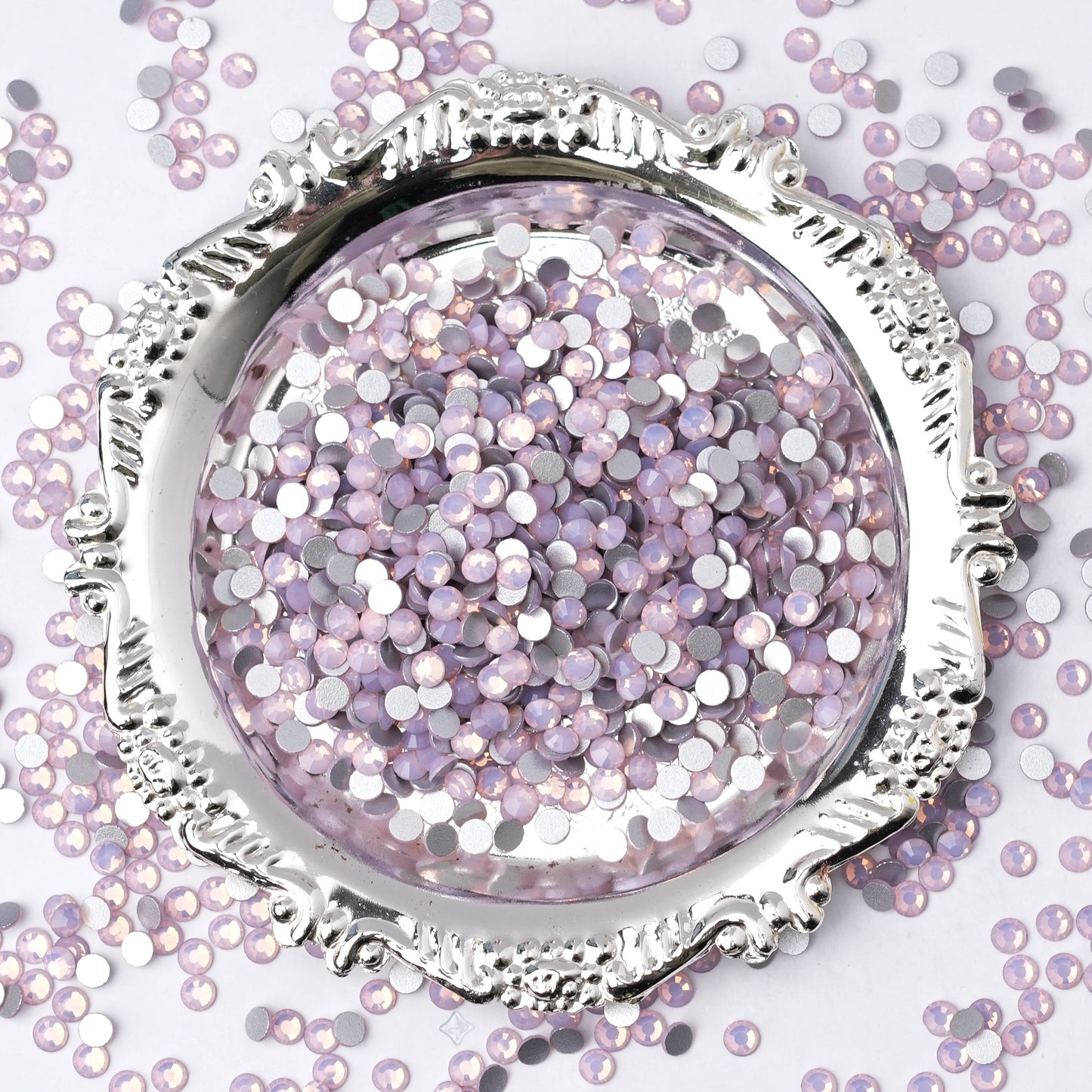 #38 Rose Opal Back Rhinestones 1440pcs