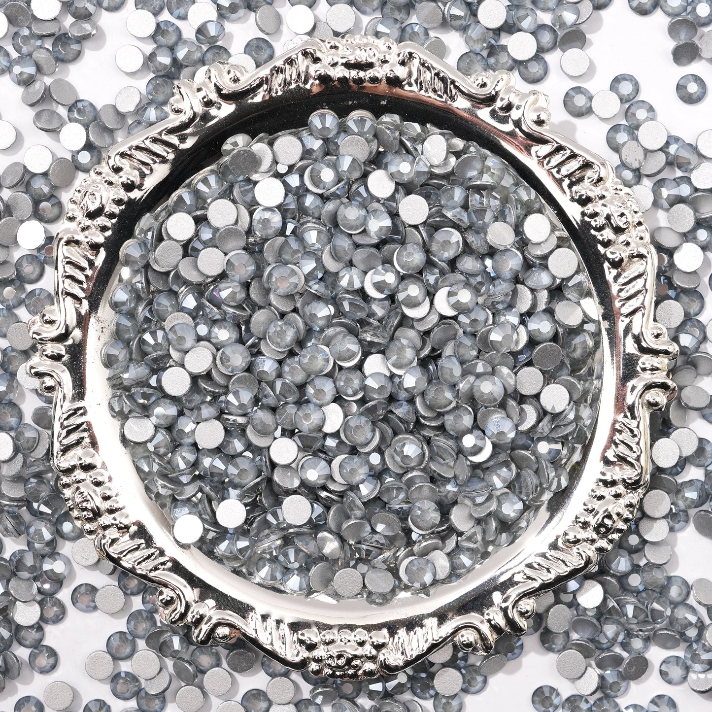 #119 Mocca Grey Flat Back Rhinestones 1440pcs