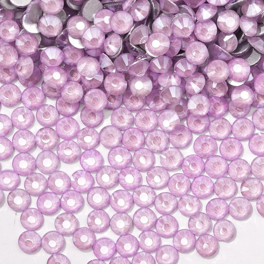 #123 Mocca Violet Flat Back Rhinestones 1440pcs