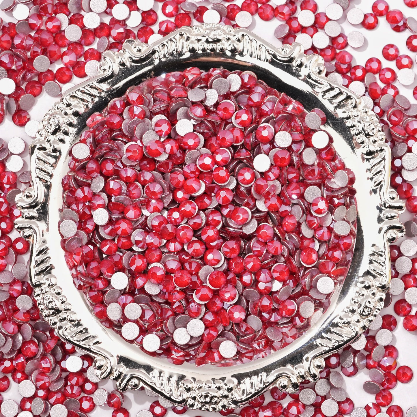 #124 Mocca Siam Back Rhinestones 1440pcs